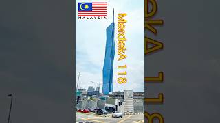 Merdeka 118 Kuala Lumpur MALAYSIA 🇲🇾 [upl. by Seadon995]