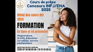 PREPA CONCOURS INFJ  ENA 2025 [upl. by Aruam]