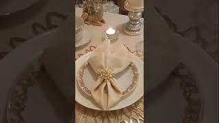 Napkin Folding Made Easy Elegant Ideas You Needdecorating decoration diy [upl. by Ilojne]