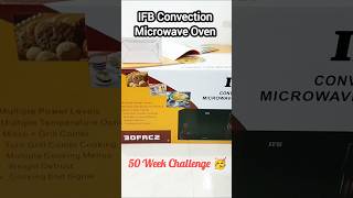 IFB Convection Microwave OvenCake🧁 50 Week Challenge 🥳 announcement😀shorts cake microwave IFB [upl. by Redyr]