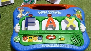 Review of Leapfrog Word Whammer Fridge Phonics Set  Year Model 2004 [upl. by Annaeed]