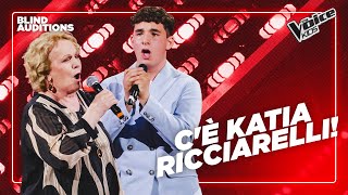 Marco con “Granada” rende orgogliosa Katia Ricciarelli  The Voice Kids 3 Blind Auditions [upl. by Ahsiki]