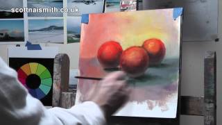 Oil Painting Tutorial Painting with freedom Glazing [upl. by Haropizt]