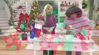 Catch us on QVC Spongelles Holiday Trees Body Wash Infused Buffers holiday giftideas [upl. by Atinot363]