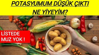 Potasyum İçeren 10 Besin [upl. by Bunder]