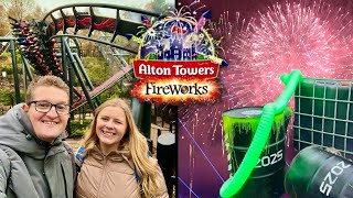 Alton Towers Fireworks Vlog 2024  Phalanx Expo Show Review amp MORE [upl. by Elconin]