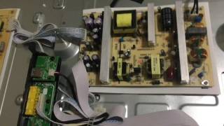 Haier l32b1120 32 inch tv flickers repair fix [upl. by Doley]