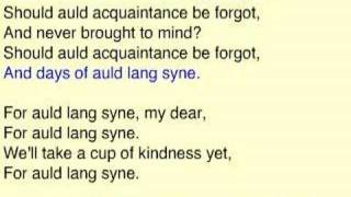 Auld Lang Syne Learn a Song Podcast for New Years Eve [upl. by Enninaej]