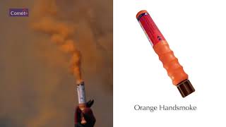 Comet Orange Handsmoke [upl. by Ycat425]