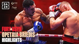 HIGHLIGHTS  Jai Opetaia vs Mairis Briedis Ring of Fire [upl. by Sido]