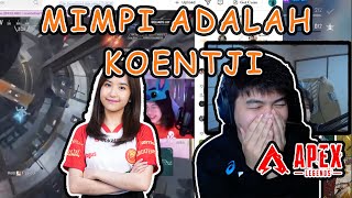 MIMPI MAIN APEX SAMA BTR ALICE JADI KENYATAAN  AliceMG amp CHAMP 2X LAGEH OMG Apex Legends [upl. by Sadler]