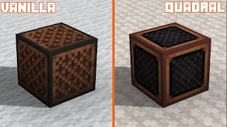 Vanilla vs Quadral  Texture Comparison [upl. by Schatz]