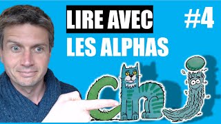 😀Apprendre à lire avec les ALPHAS 4  lecture des syllabes proches ch et j [upl. by Jaeger570]