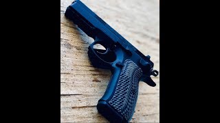 CZ 75 SP01 Tactical Rounded Concealment Express OWB Kydex Holster [upl. by Huoh]