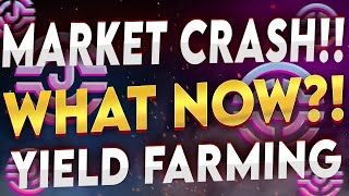 MARKET CRASH WHAT DOES THIS MEAN FOR YIELD FARMING AND DEFI [upl. by Alleda]