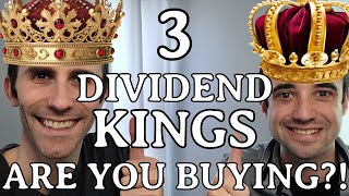 70 Years of GROWING Dividends  3 Dividend KINGS to BUY Stock Market Dropping Yields are POPPING [upl. by Pena]