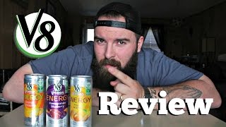 V8 Vfusion Energy Drink Review [upl. by Fattal]