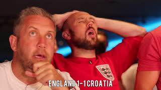 England V Croatia  Undr The Cosh Honest World Cup Reactions [upl. by Yekciv]