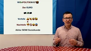 Der Euro Vorteile und Nachteile einer Währungsunion  WiSoPOLITIKMrG 👨‍🏫 Abitur SOWI Sozialkunde [upl. by Anenahs]