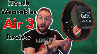 iTouch Wearables Air 3 Smartwatch Review  Fitness Tech Review [upl. by Dimo]