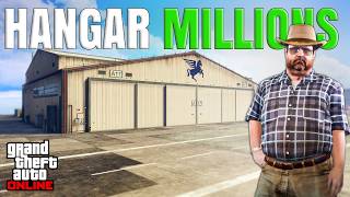 How To Make MILLIONS With The HANGAR In GTA Online 2024 [upl. by Etnahs]