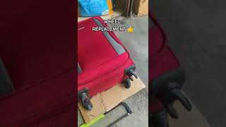 Luggage bag wheel replacement 👍 We are here to help [upl. by Candide93]