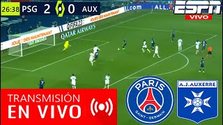 PSG Vs Auxerre Partido Hoy ✅ Donde Ver PSG Vs Auxerre En Vivo 🔴 Messi con el Paris SaintGermain [upl. by Naharba]