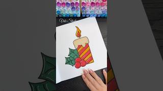 Coloring with me 🎄🎨 Christmas Coloring Page Fun [upl. by Surad]