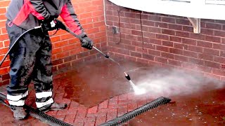 Pressure Washing a Large Drive  Wilks TX750i  Driveway Clean [upl. by Wauters]