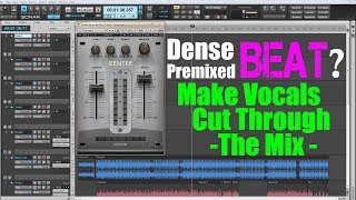 Making Vocals Cut Through A Premixed Beat  Using Waves Center [upl. by Durrell]