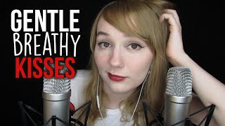 ASMR Gentle Sticky Breathy Kisses [upl. by Novoj]