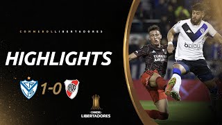 VÉLEZ vs RIVER PLATE 10  RESUMEN  CONMEBOL LIBERTADORES 2022 [upl. by Akinnej]