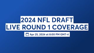 NFL Draft 2024 LIVE Coverage [upl. by Anirazc]