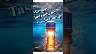 Wasser betriebene Taschenlampe [upl. by Gnay]