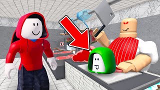 Escape The Butcher Shop  Roblox Obby [upl. by Oalsecnew]