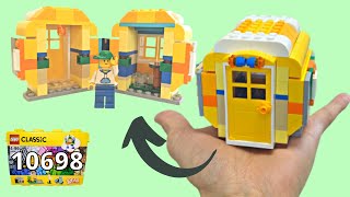 How to Build a LEGO Capsule House 10698  カプセルハウスの作り方  レゴクラシック10698レシピ【視聴者リクエスト】 [upl. by Stillmann]