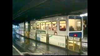 Wuppertal Schwebebahn Monorail December 1990  Raining [upl. by Sebastian]