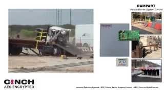 Rampart Vehicle Barrier System Control from CINCH systems [upl. by Radec335]