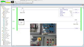 Timer Off Delay Using RSLogix 500 [upl. by Lorou]