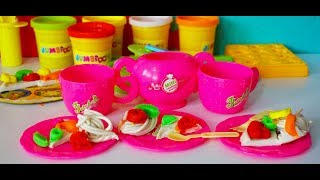 Barbie Princess Doll Playing with Pizza Toys and Pasta Spaghetti Cucinare giocattoli Kids Video [upl. by Nimra]