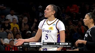 Dearica Hamby 29 Points Game  Los Angeles Sparks vs Las Vegas Aces  WNBA 2024  May 18 2024 wnba [upl. by Theurich844]