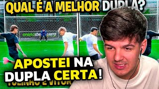 TULINHO E VITOR LO VS LUCANETA E JAPA  wardi REACT [upl. by Frerichs412]