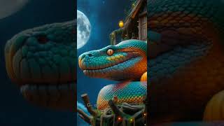 Nature fantasy animals snake wow naturephotography fantasy wildlife shortsfeed [upl. by Shedd]