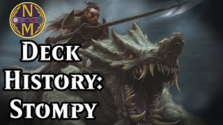 The History of Mono Green Aggro Stompy Decks in Magic the Gathering  Deck History 47 [upl. by Irrac]