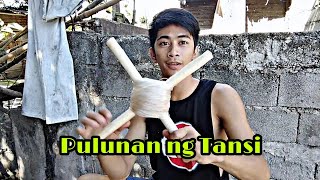 SARANGGOLA tipsPano gumawa ng Pulunan para sa Tansi o tale ng saranggolang Guryon Pulunan tutorial [upl. by Ahsimin]