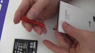 How to Replace Your LG Optimus Vu Battery [upl. by Ambrosi]