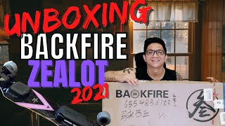 BACKFIRE ZEALOT UNBOXING 2021 [upl. by Demy]