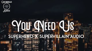 F4A You Need Us Supervillain x Superhero Enemies to  Healing your Injuries [upl. by Tracie]