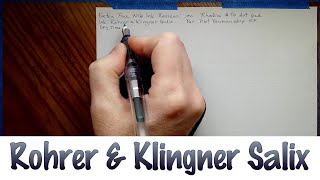 Rohrer amp Klingner Salix [upl. by Neahs]