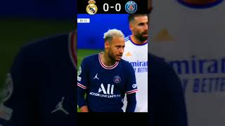 Real Madrid Vs PsG Benzema vs Messi Champion League 2021 short Viral Short [upl. by Nilya]